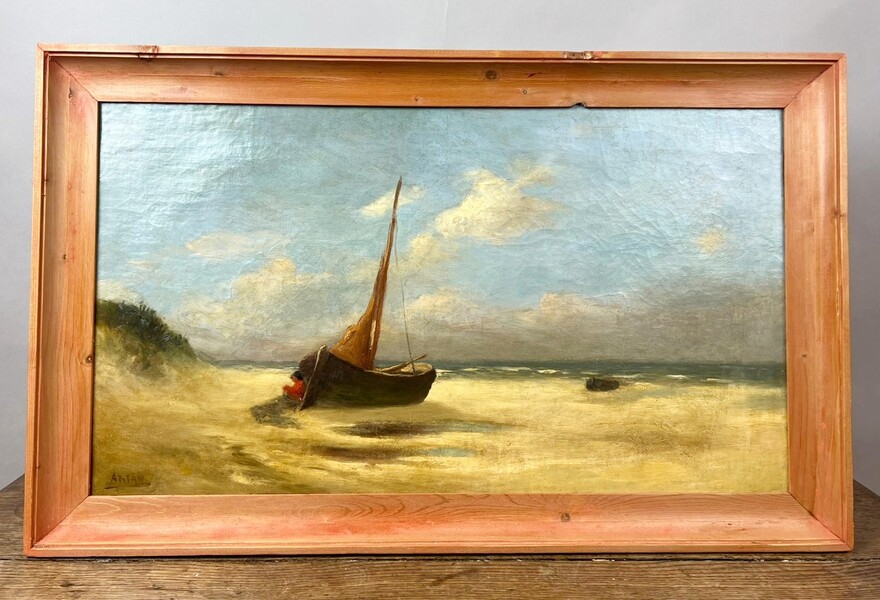 Oil on canvas 