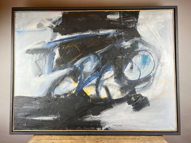 Oil on canvas,