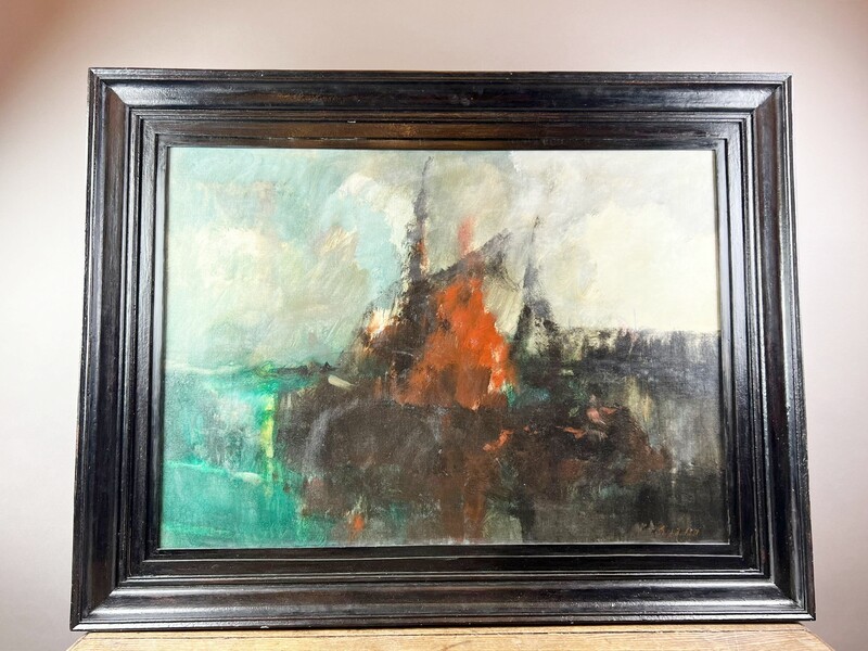 Oil on canvas, 
