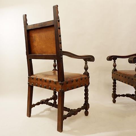 Pair Of Armchairs, L. XIII, 19th Centuryflag 