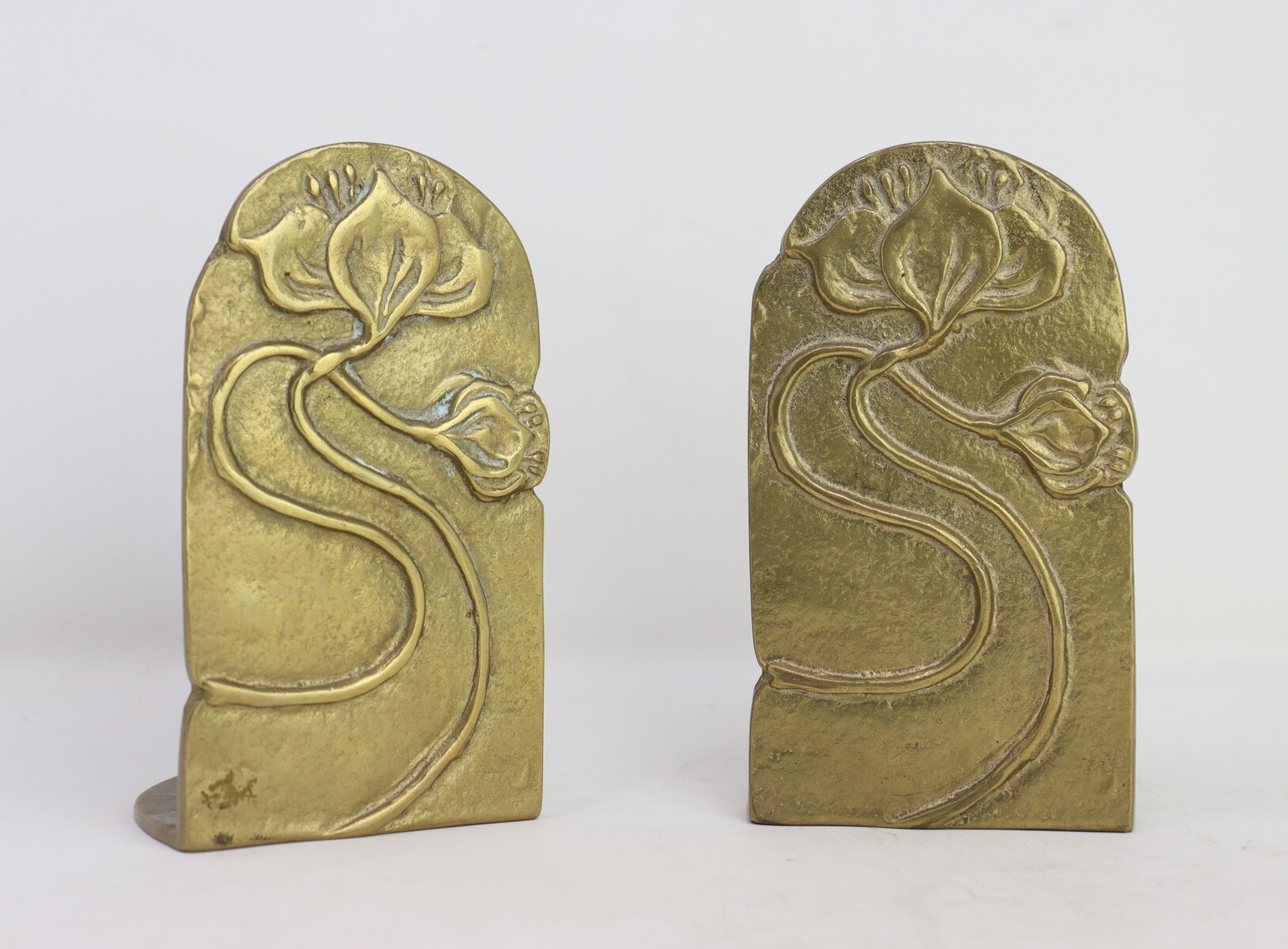 Pair of Art Nouveau bookends