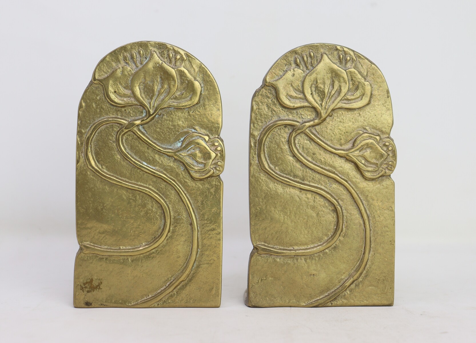 Pair of Art Nouveau bookends