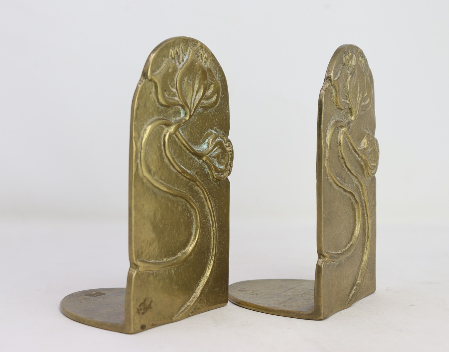 Pair of Art Nouveau bookends