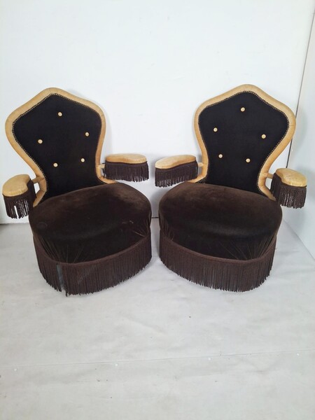 Pair of chairs, Jacques Garcia
