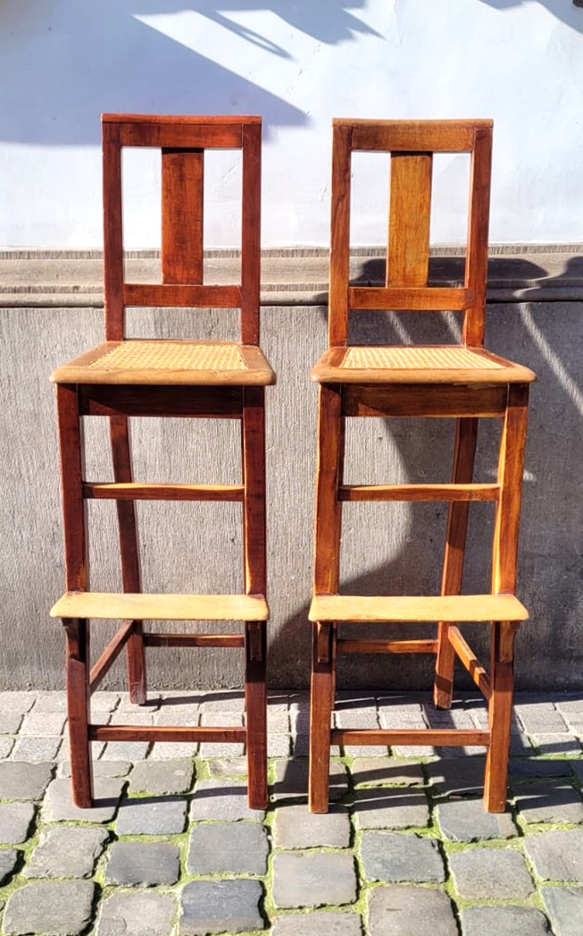 Pair of croupier chairs - circa 1940