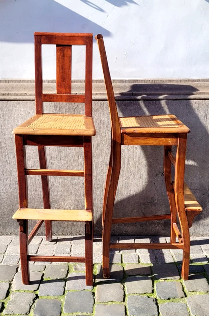 Pair of croupier chairs - circa 1940