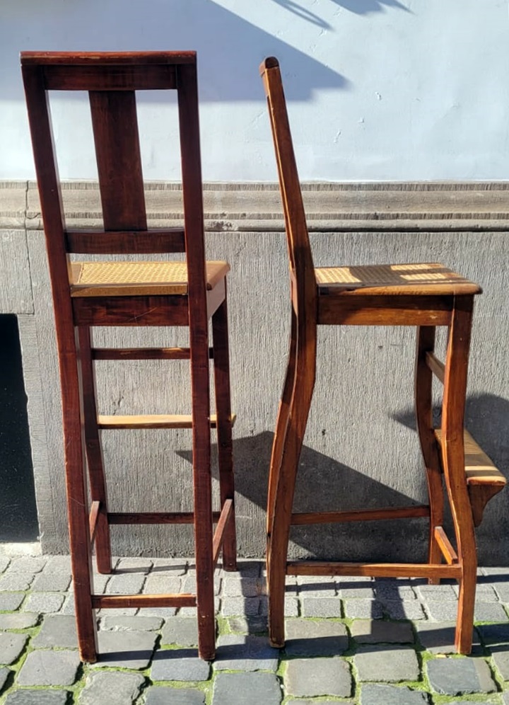 Pair of croupier chairs - circa 1940