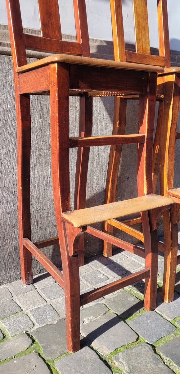 Pair of croupier chairs - circa 1940