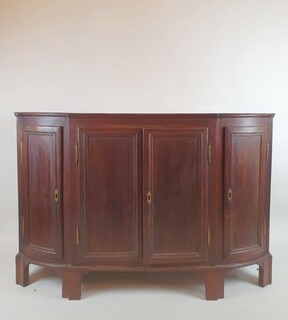 Pair of mahogany dressers, 18th century