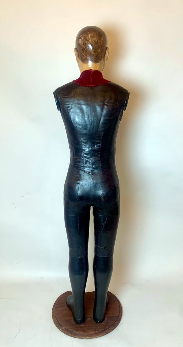 Papier-mâché mannequin - early 20th century