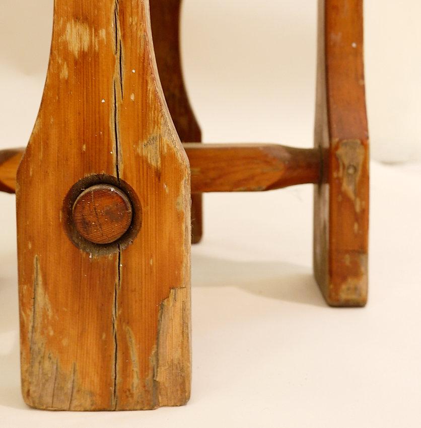 Set of 3 stools, Sweden circa 1940.  