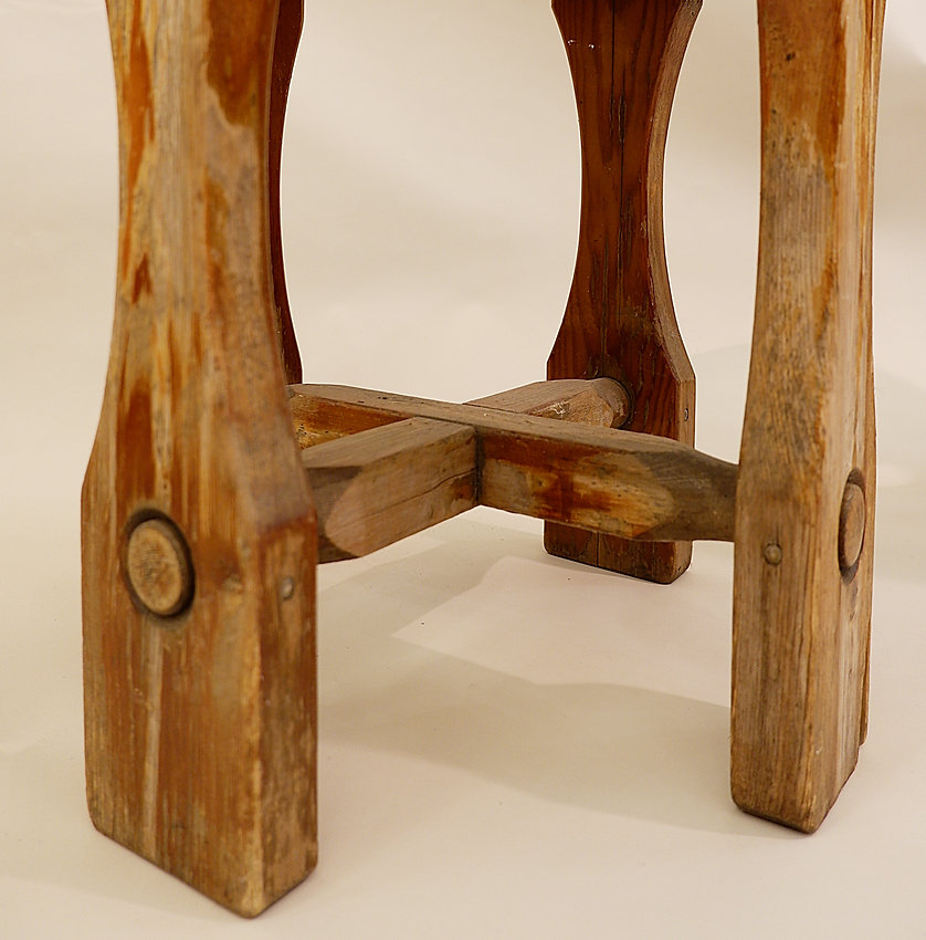 Set of 3 stools, Sweden circa 1940.  