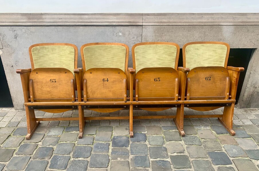 set of 54 cinema seats 