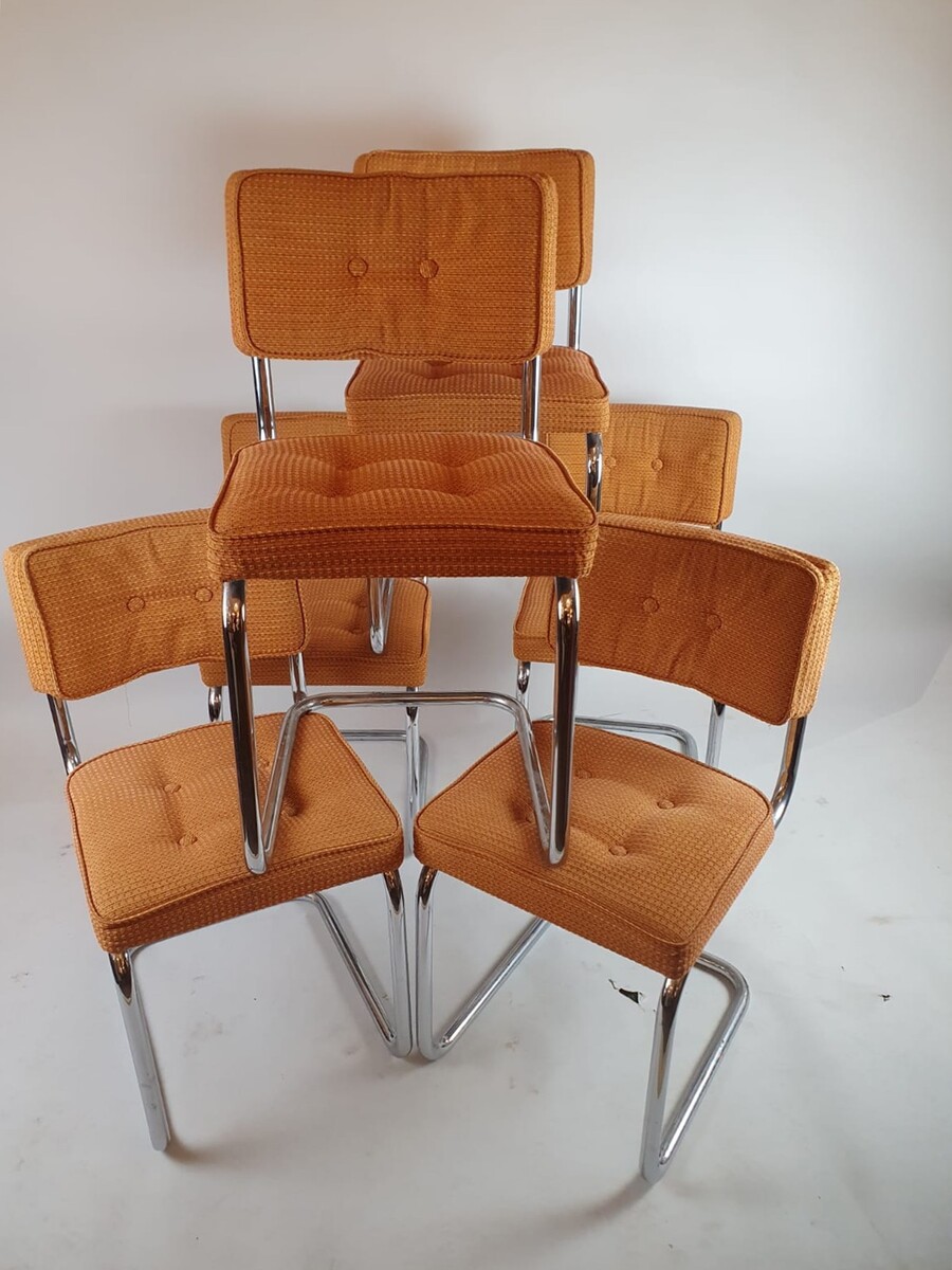 Set of 6 vintage chairs, circa 1960