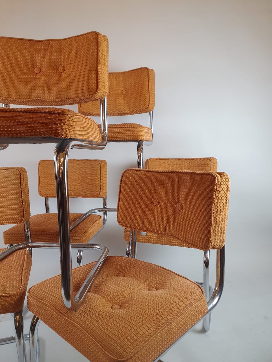 Set of 6 vintage chairs, circa 1960