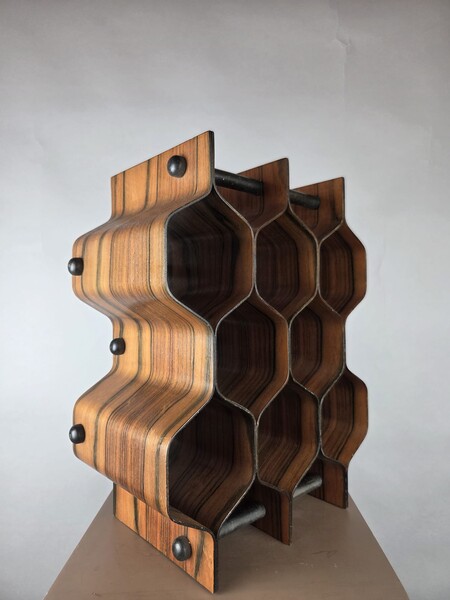 Torsten Johansson for AB Formtra, Bottle Holder, Sweden, circa 1960 (2 in stock)