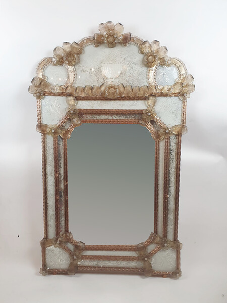 Venetian mirror late 19th